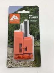 Lot of 4 Ozark Trail Hiking Survival Gear Fire Starter LED Tick Splinter Remover