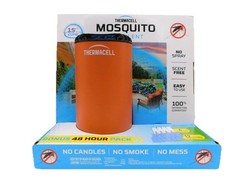 THERMACELL Mosquito Repellent 15ft zone 48hr Kit 12mats/4hrs Each Canyon NEW