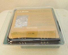 NEW Eton LL Bean FR-200 Emergency Radio Short Wave AM FM Hand Crank Green