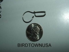 12 STAINLESS ZOMBIE CLIPS 125LB BUG OUT SURVIVAL BAG BACKPACK PREPPER EMERGENCY