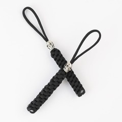 2 Pack Heavy Duty Paracord Keychain for Men, Braided Skull Lanyard Key Chain …