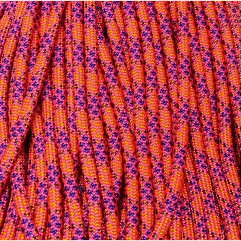 550 Paracord Tropical Sunset 100 FT USA MADE & SELLER