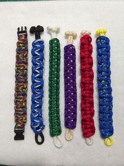 Paracord Bracelets Choose Your Favorite(s) Fits 5 – 5 1/2 in. Wrist