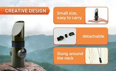 Emergency Survival Whistle, 7-in-1 Outdoor Multifunctional Tool Safety Whistle
