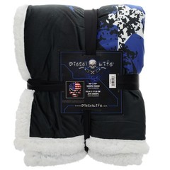 Diesel Life License DL02AMSK 60×70 Digital Printed Knit Blanket